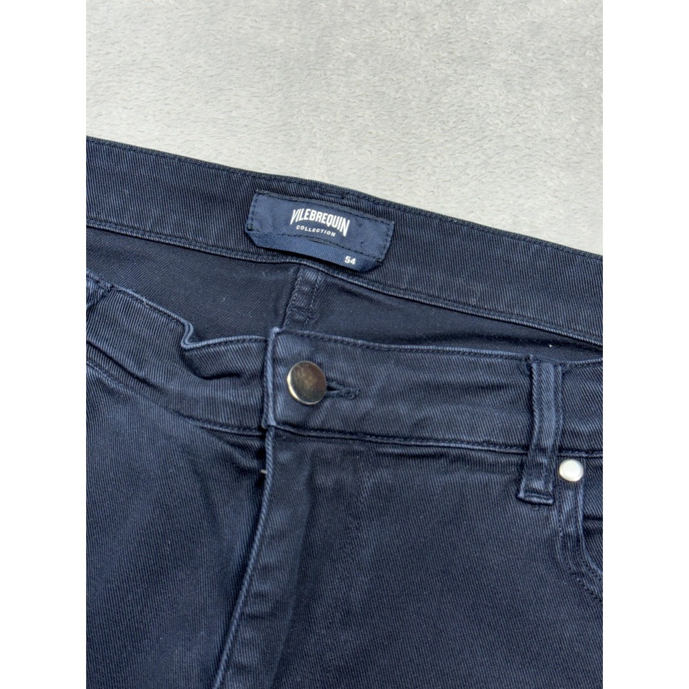 Vilebrequin Jeans Mens 37x32 Navy Blue Slim Fit Stretch Denim Pants - Picture 9 of 16